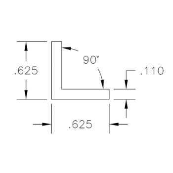 Plastic L-Channel Extrusions & Custom L-Shaped Trim | Jifram Extrusions ...