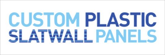 Custom Plastic Slatwall Panels
