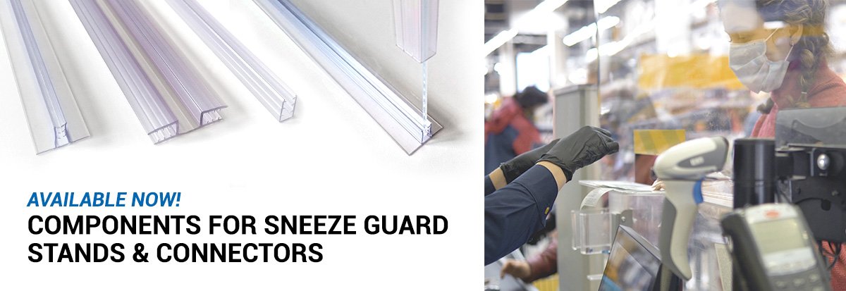 Sneeze Guard components available