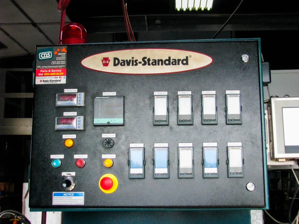 State-of-the-art plastic extruder increasing production capacity